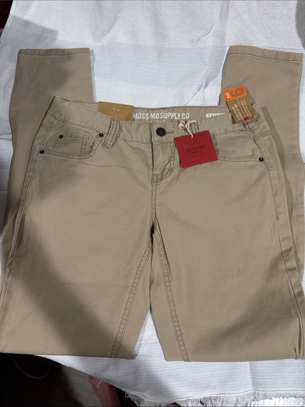 Mossimo Supply Co. Women's Tan Skinny Pants
